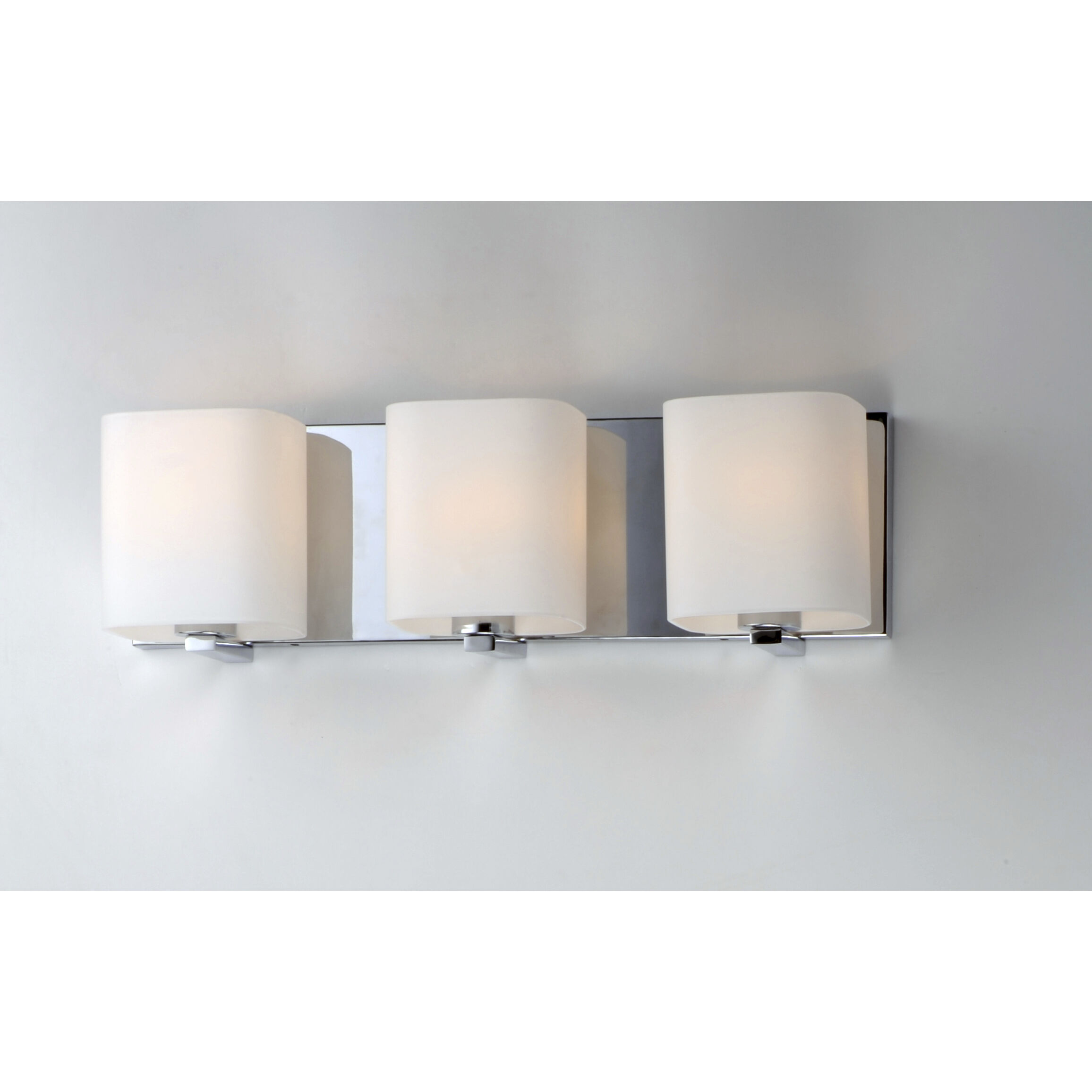 Wrap 3 Light 19 inch Polished Chrome Bath Vanity Wall Light