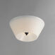 Tack LED 10 inch Black Flush Mount Ceiling Light