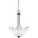 Vital 3 Light 16.5 inch Oil Rubbed Bronze Multi-Light Pendant Ceiling Light