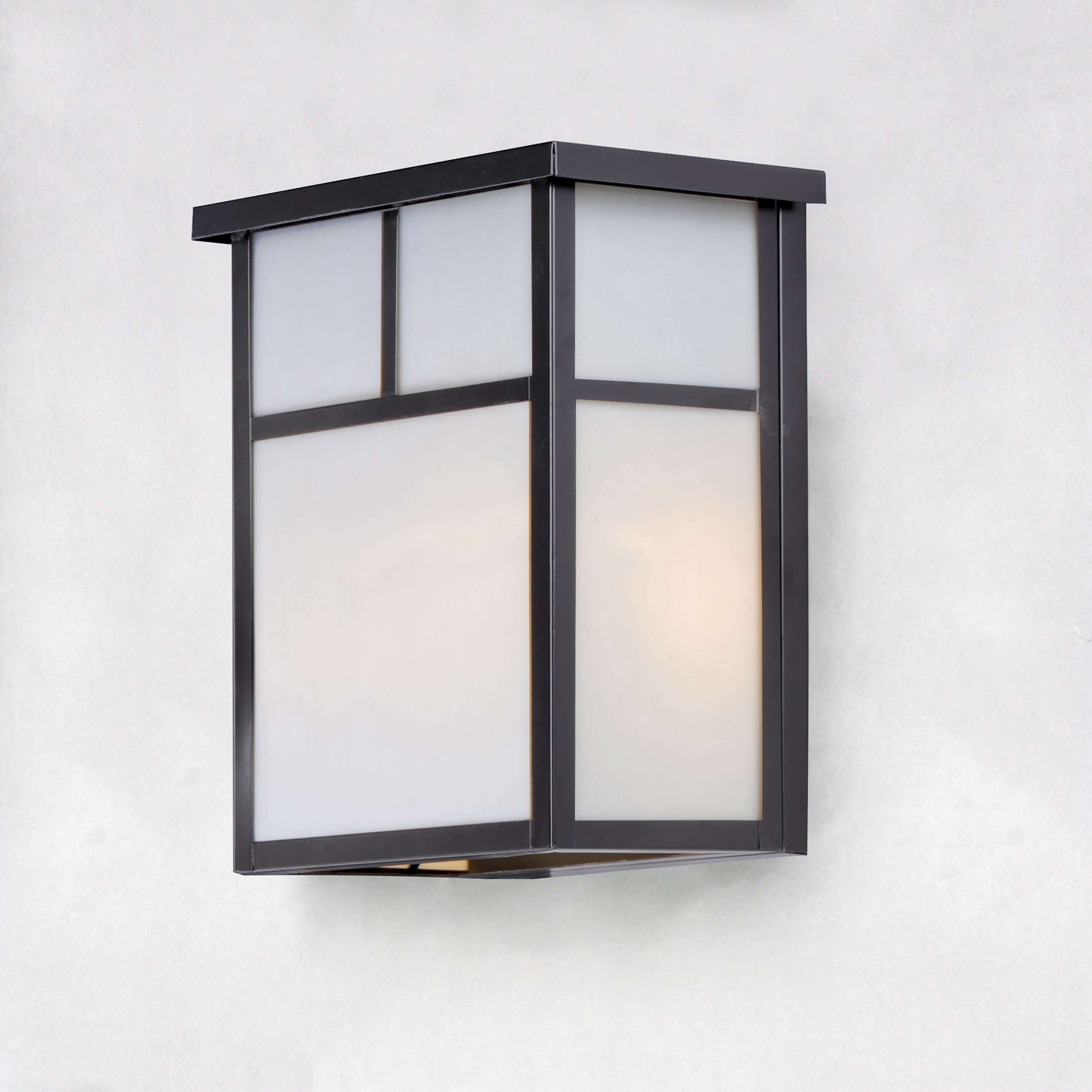 Coldwater 2 Light 11 inch Black Outdoor Wall Mount