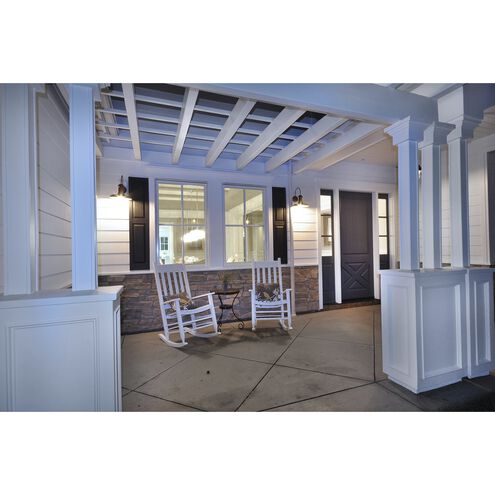 Wharf 1 Light 11 inch Empire Bronze Outdoor Wall Mount