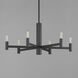 Emana 6 Light 25.5 inch Black Chandelier Ceiling Light