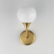 Neve 1 Light 6 inch Natural Aged Brass Wall Sconce Wall Light