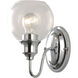 Ballord 1 Light 6 inch Polished Chrome Wall Sconce Wall Light