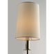 Uptown 1 Light 5 inch Satin Brass and Polished Nickel Wall Sconce Wall Light