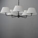 Dunbridge 5 Light 42 inch Antique Bronze Chandelier Ceiling Light
