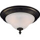 Pacific 2 Light 13 inch Kentucky Bronze Flush Mount Ceiling Light