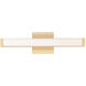 Spec LED 18 inch Gold Bath Vanity Wall Light