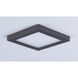 Wafer LED 4.5 inch Bronze Flush Mount Ceiling Light