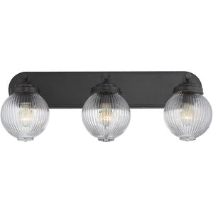 Kasbah 3 Light 25.5 inch Oil Rubbed Bronze Bath Vanity Wall Light