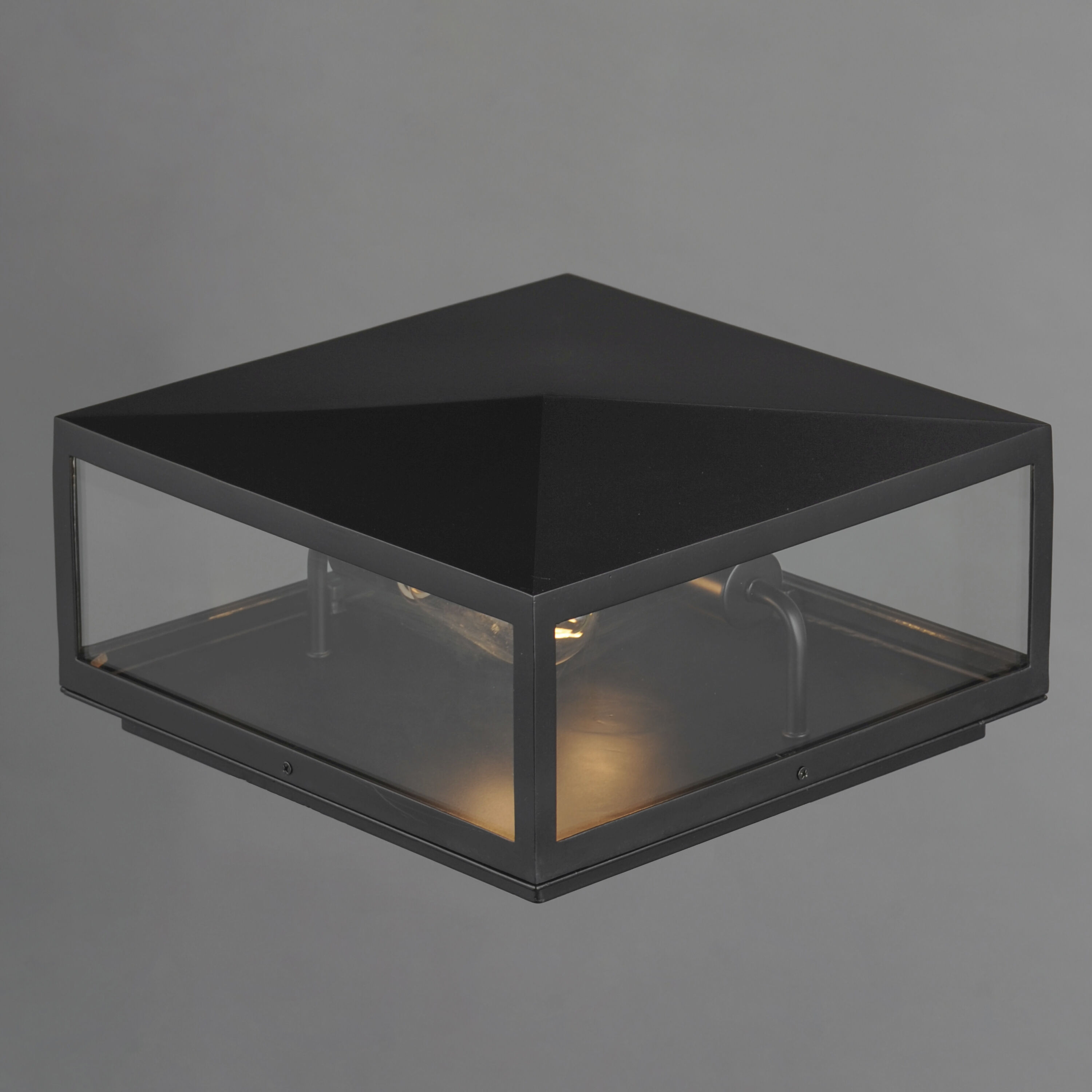 Catalina 6.25 inch 60 watt Dark Bronze Outdoor Deck Lantern