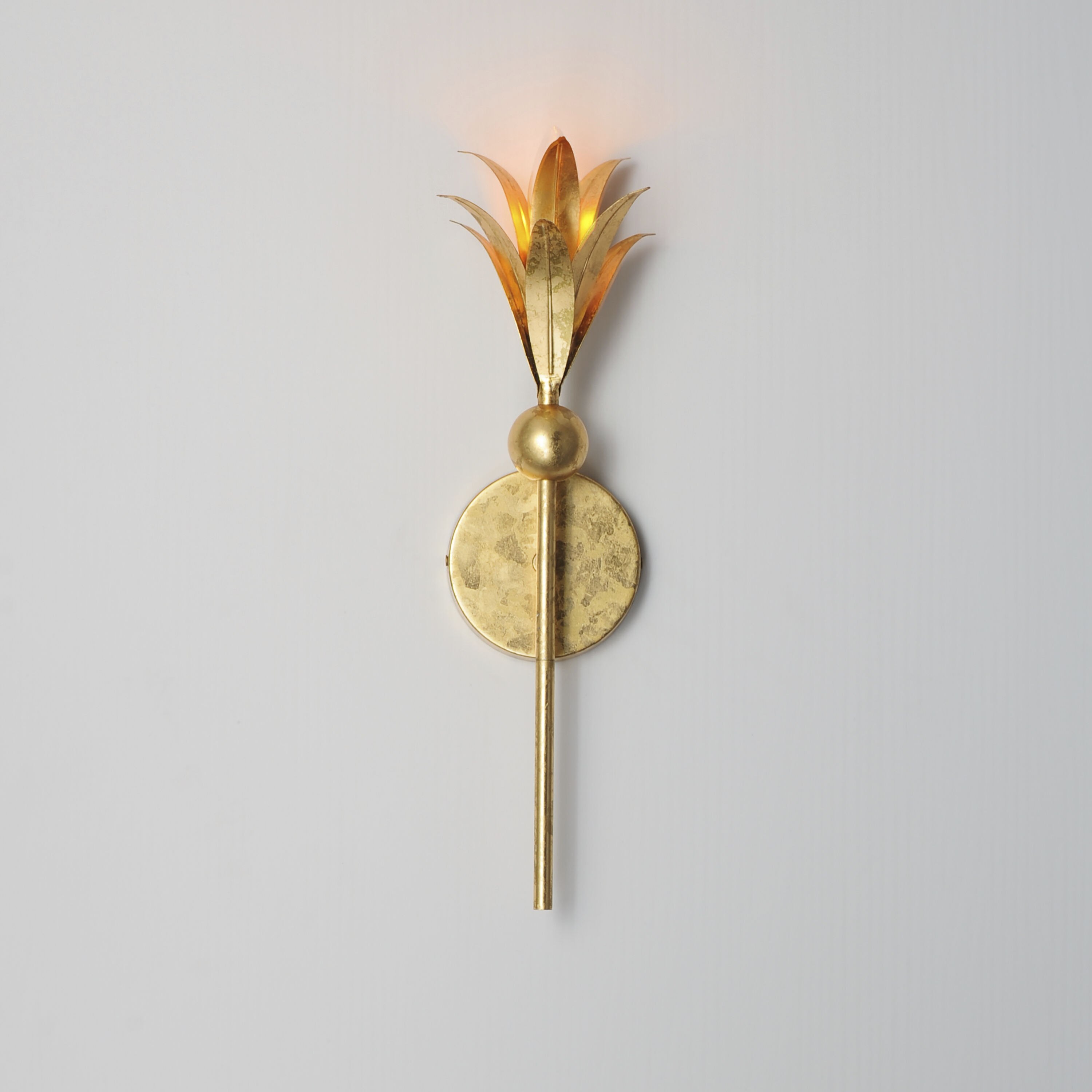 Paloma 1 Light 4.75 inch Gold Leaf Wall Sconce Wall Light