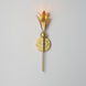 Paloma 1 Light 4.75 inch Gold Leaf Wall Sconce Wall Light