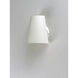 Mini LED 6 inch White Outdoor Wall Mount