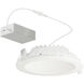 Cove LED 6.75 inch White Flush Mount Ceiling Light
