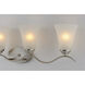 Vital 4 Light 31.5 inch Satin Nickel Bath Vanity Wall Light