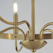 Frankie 5 Light 26 inch Heritage Single-Tier Chandelier Ceiling Light