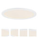 Wafer LED 22 inch White Flush Mount Ceiling Light