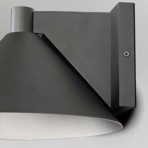 Conoid LED LED 5 inch Black Outdoor Wall Mount