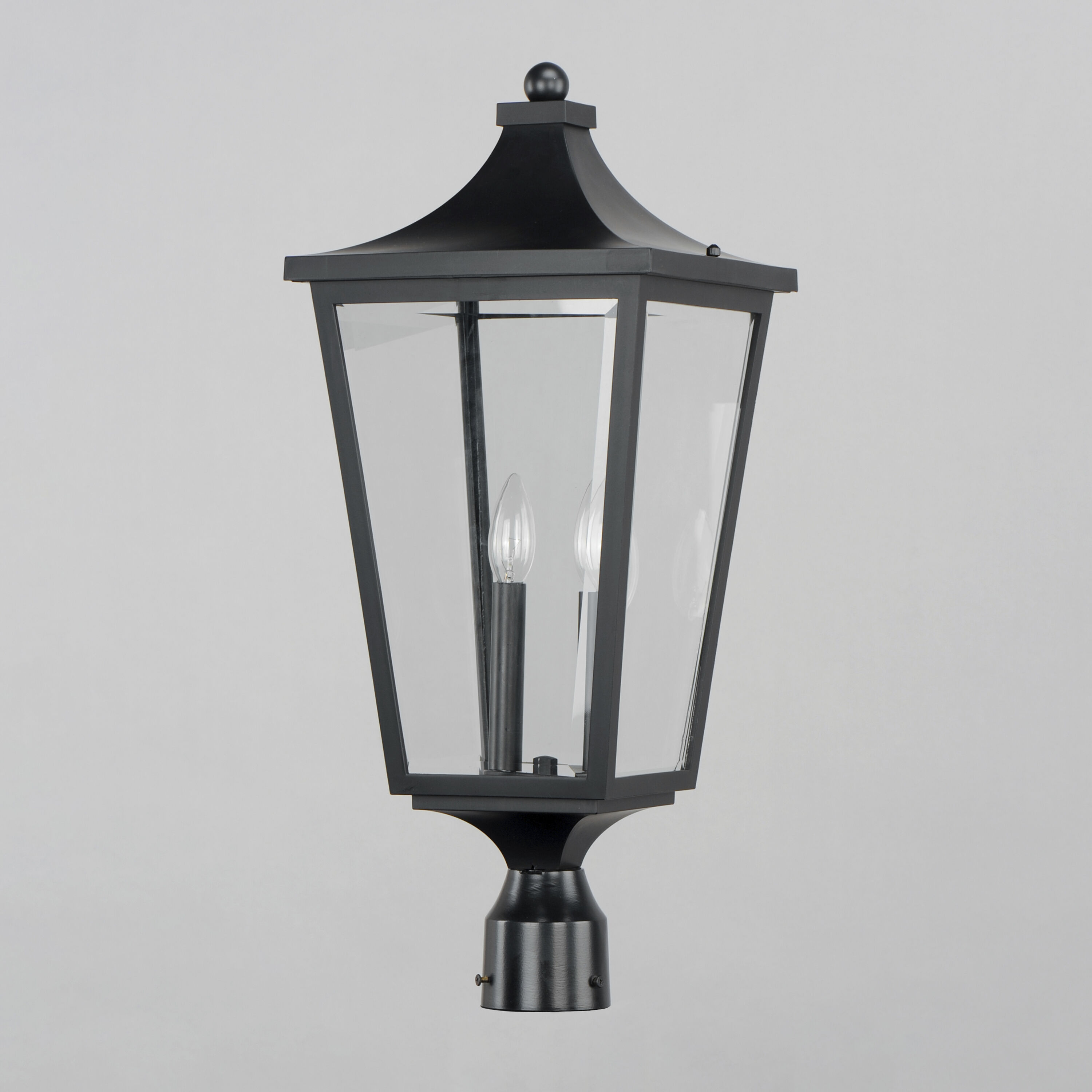 Sutton Place VX 2 Light 24 inch Black Outdoor Wall Mount