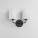 Bristol 2 Light 13.25 inch Anthracite Wall Sconce Wall Light