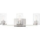 Sleek 3 Light 24.00 inch Bathroom Vanity Light