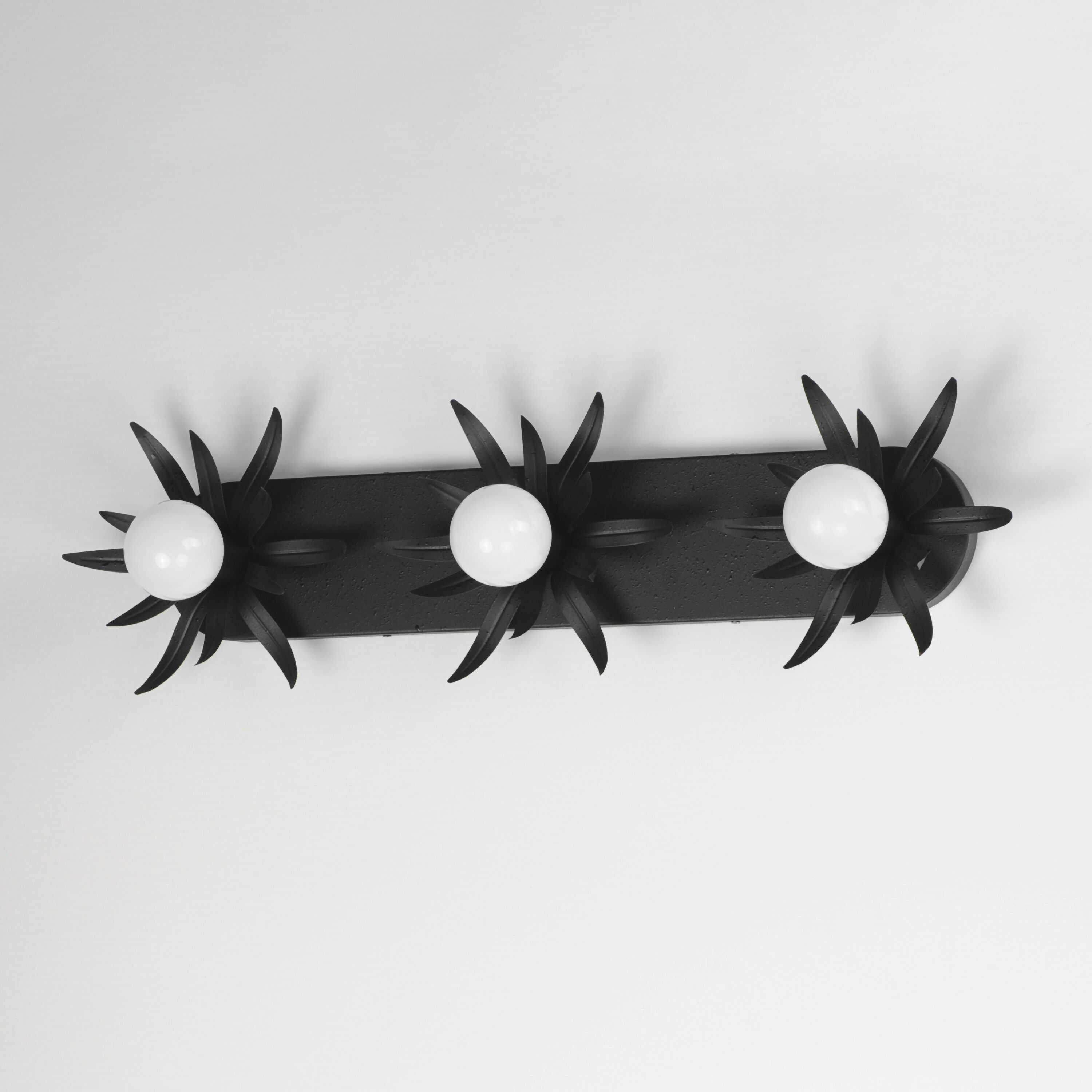 Paloma 3 Light 31.75 inch Anthracite Bath Vanity Wall Light