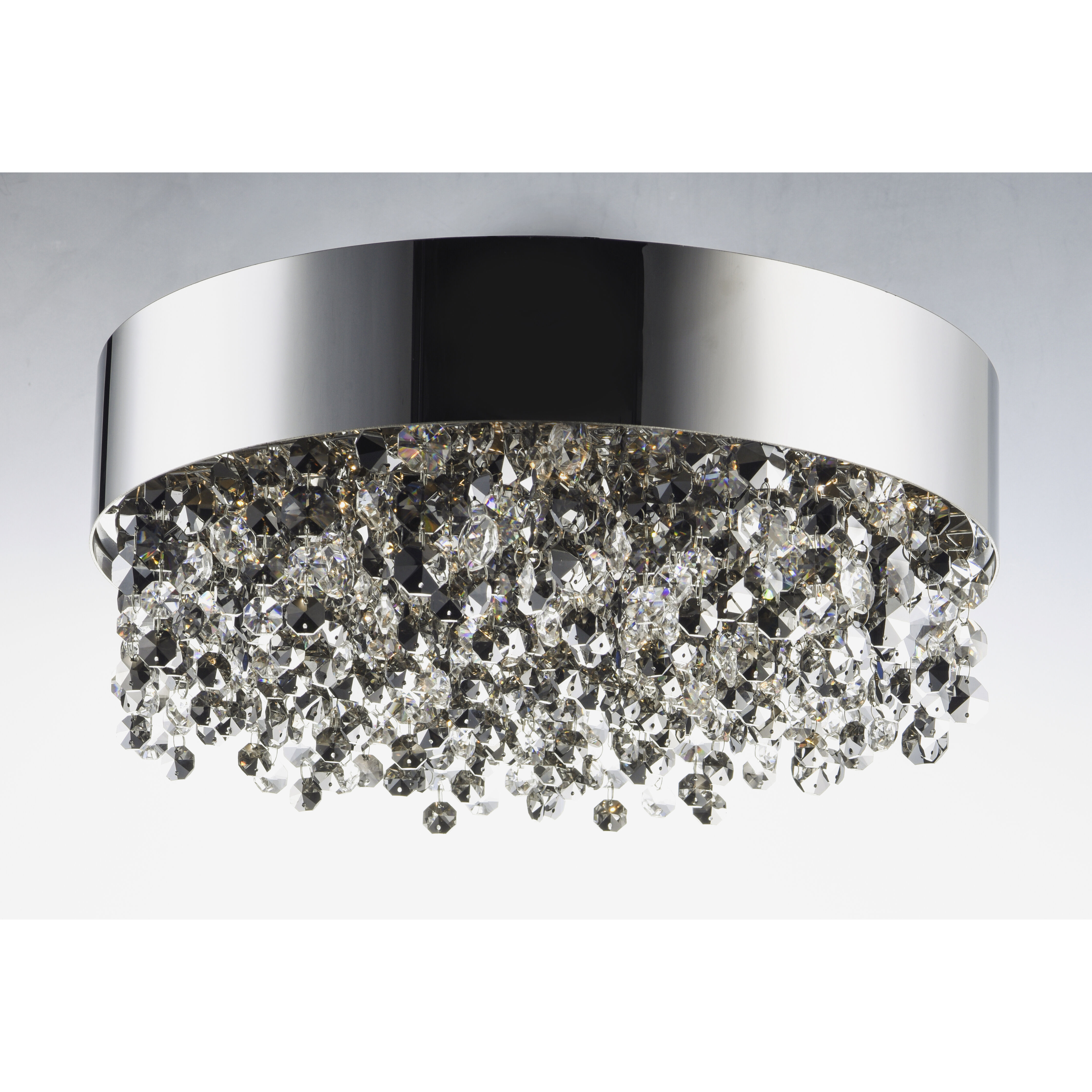 Chrome cheap flush mount