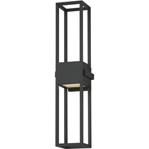 Strand VX LED 31.25 inch Black Outdoor Wall Mount