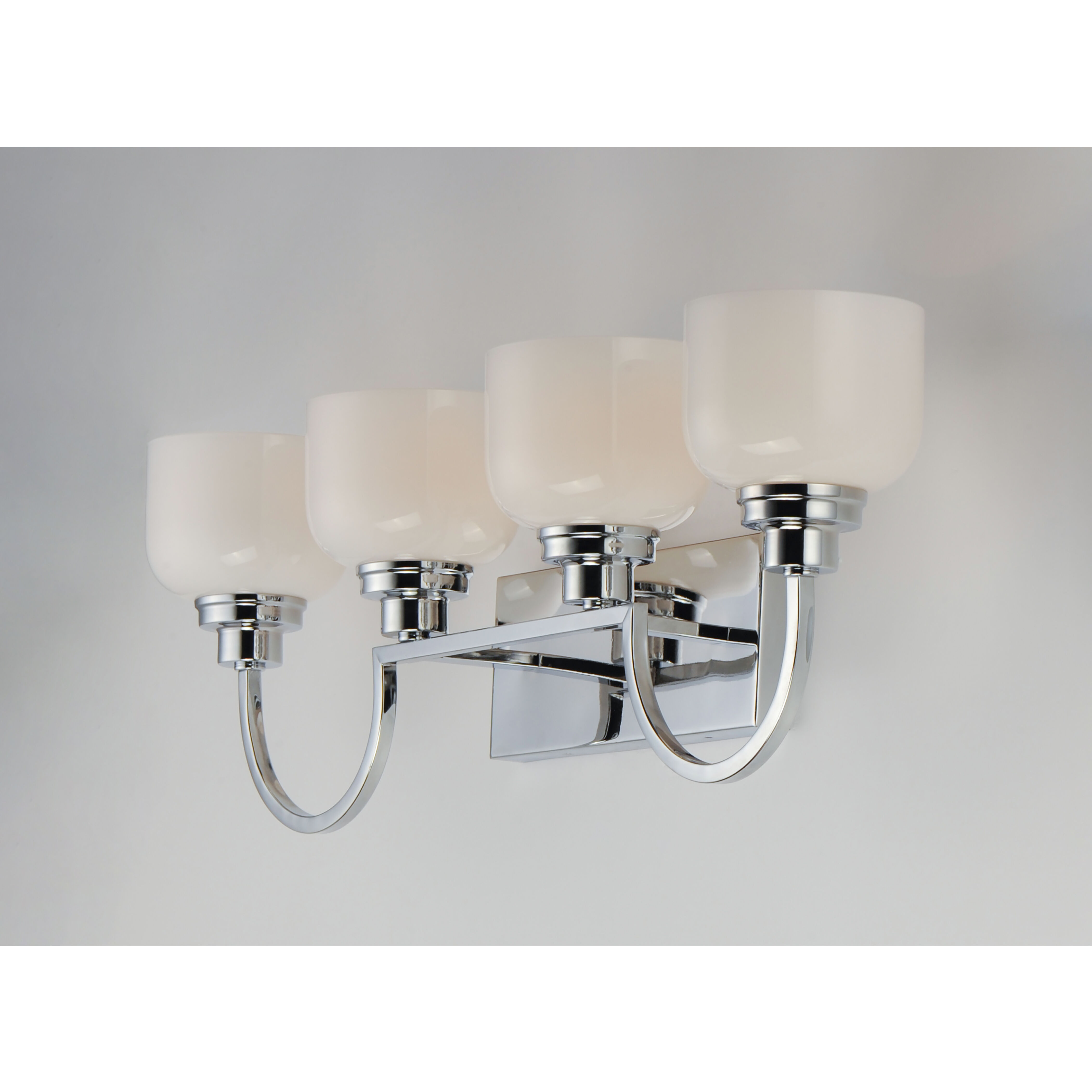 Swale 4 Light 30.75 inch Polished Chrome Bath Vanity Wall Light