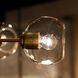 Knox 5 Light 30 inch Natural Aged Brass Chandelier Ceiling Light, Globe