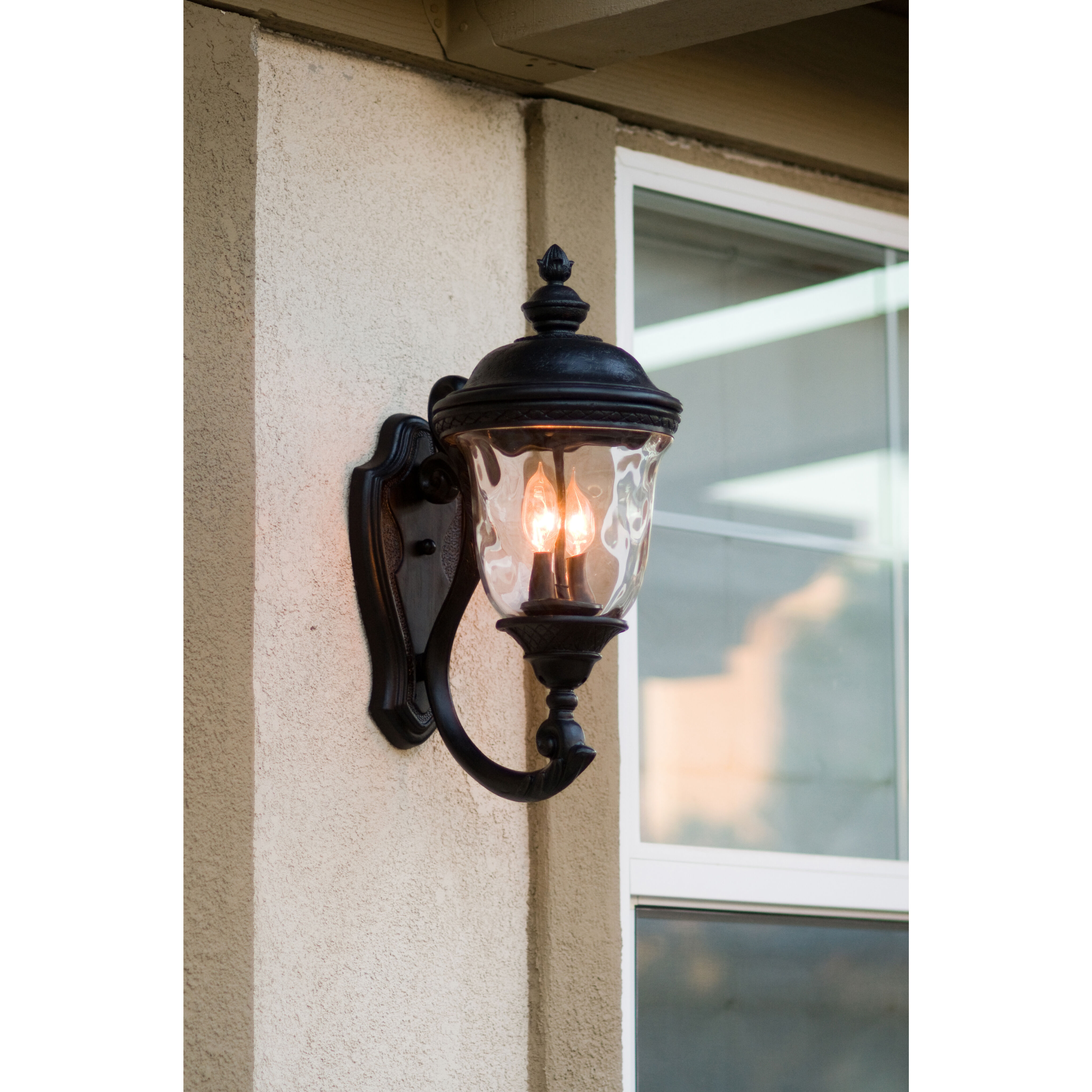 Carriage style outdoor lights deals