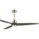 Woodwind 72 inch Satin Nickel Indoor Ceiling Fan