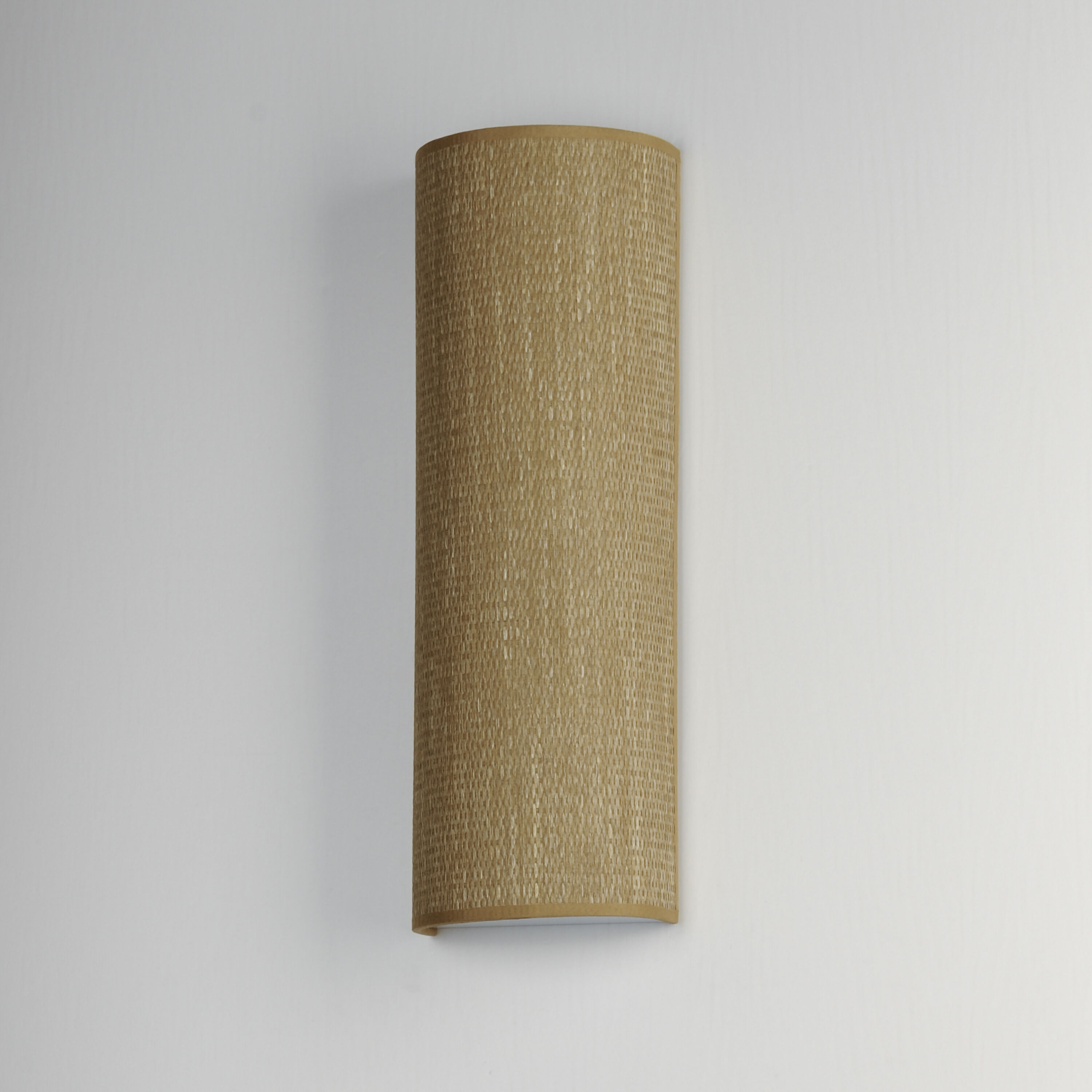 Prime Wall Sconce Wall Light in Grass Cloth