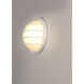Bulwark LED 10.25 inch White Outdoor Wall Mount