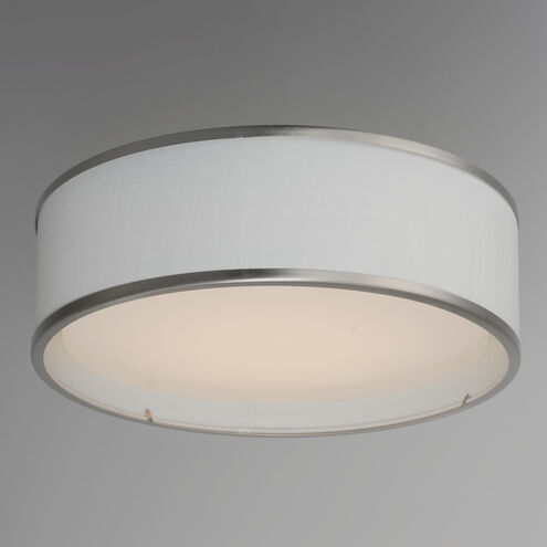 Prime LED 16 inch Satin Nickel Flush Mount Ceiling Light