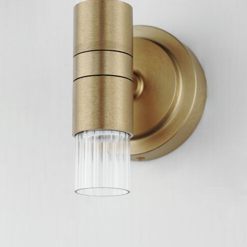 Ovation LED 4 inch Gold Wall Sconce Wall Light