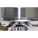 Basic-Max 52 inch Satin Nickel and Walnut and Pecan Indoor Ceiling Fan