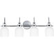 Milk 4 Light 30.50 inch Bathroom Vanity Light