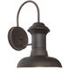 Wharf 1 Light 12.25 inch Empire Bronze Outdoor Wall Mount