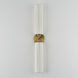 Aveline 2 Light 27.25 inch Natural Aged Brass ADA Wall Sconce Wall Light