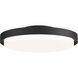 Float LED 11.5 inch Black Flush Mount Ceiling Light
