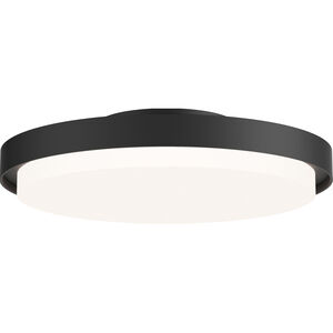 Float LED 11.5 inch Black Flush Mount Ceiling Light