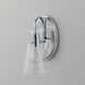 Ava 1 Light 5 inch Polished Chrome Bath Vanity Wall Light