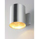 Outpost LED 7.25 inch Brushed Aluminum Outdoor Wall Mount