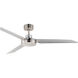 Ultra Slim 52 inch Satin Nickel Indoor Ceiling Fan
