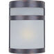 Arc 1 Light 9 inch Oil Rubbed Bronze Outdoor Wall Mount