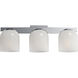 Scoop 3 Light 21.50 inch Bathroom Vanity Light