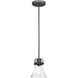 Seafarer 1 Light 6 inch Oil Rubbed Bronze Mini Pendant Ceiling Light in Incandescent Bulb Not Included