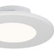 Snug LED 4.75 inch White Flush Mount Ceiling Light
